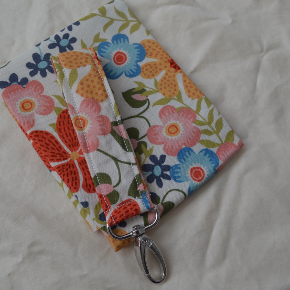 Quilted keychain